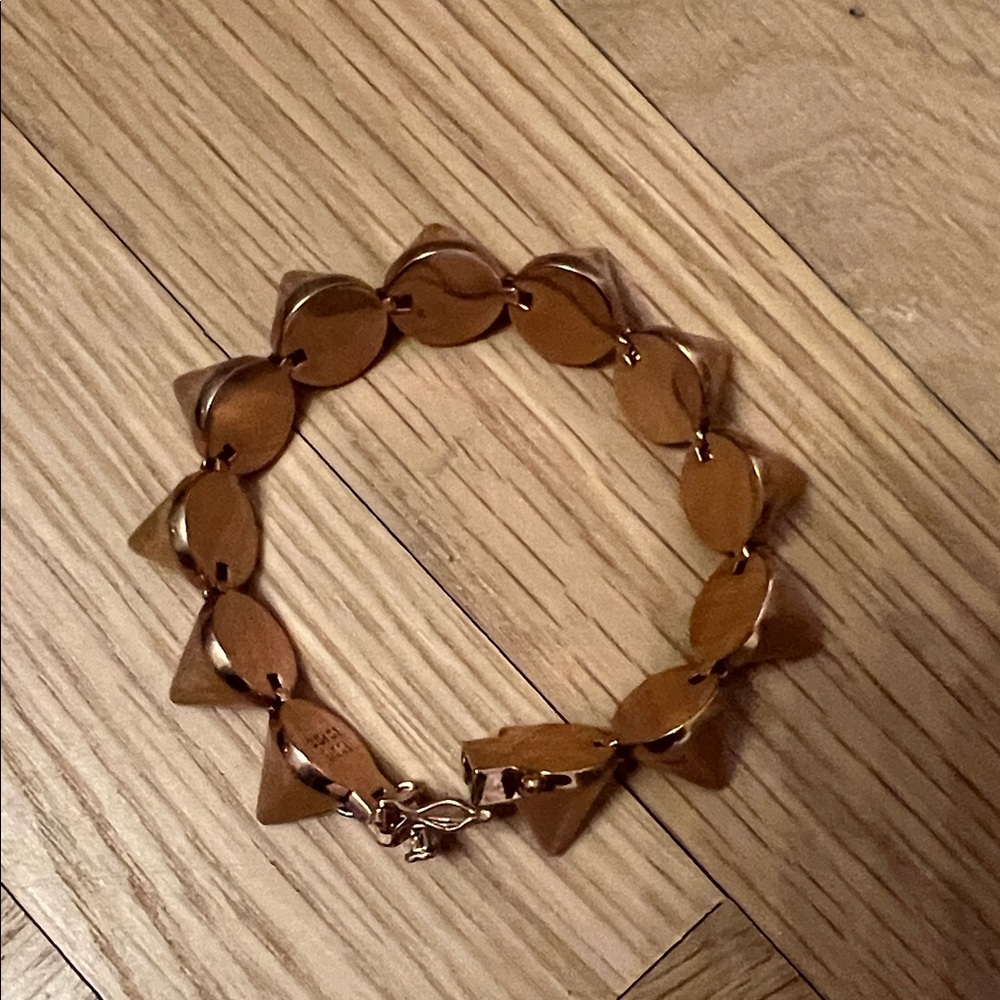 Eddie Borgo Rose Gold Cone Bracelet